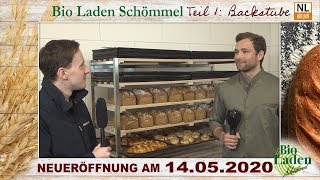 Cottbus  Bio Laden Schömmel feiert Neueröffnung am 140520 Teil 1 Backstube [upl. by Aerised]