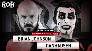 Brian Johnson vs Danhausen EXCLUSIVE MATCH [upl. by Nwad]