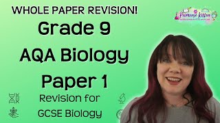 Grade 9  AQA Biology Paper 1  whole paper revision [upl. by Ezaria]