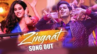 Zingaat SONG OUT  Dhadak  Janhvi Kapoor Ishan Khattar [upl. by Airolg]