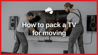 How to pack a TV for moving  Austate Removals [upl. by Sherj599]