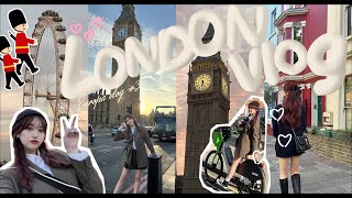 【vlog】ロンドン旅行🇬🇧爆買いと爆食い💂🏻‍♀️🎶観光スポット巡りしたょ！ [upl. by Placeeda365]