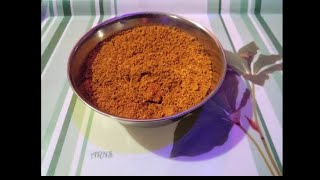 Karnataka Special Bisibelebath Powder ಬಿಸಿಬೇಳೆ ಬಾತ್ ಪೌಡರ್ [upl. by Aytac]