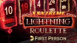 Betting Strategy First Person Xxxterme Lighting roulette  LightningRoulettegyan [upl. by Laddie238]