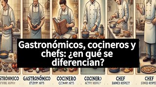 Mi opinión personal sobre la gastronomía [upl. by Eamon]