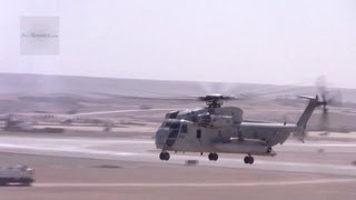 C130 CV22 CH53E Landing and Taking Off Camp Bastion Afghanistan  AiirSource [upl. by Nibas976]