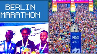 Fastest Marathon Ever Berlin Marathon 2024 Highlights [upl. by Klug225]