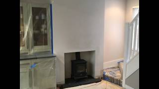 Chimney Breast Brick Slips Just Walls Uk [upl. by Breh]