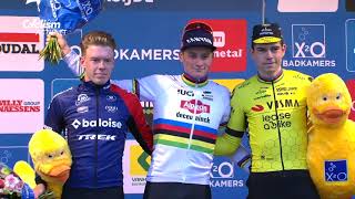 Cyclocross  X2O Trofee  Coxyde 2024  Le 9 sur 9 de Mathieu van der Poel Wout van Aert 3e [upl. by David441]