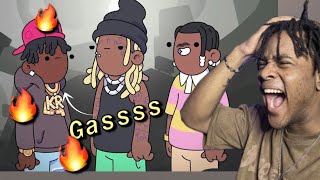 SPMajin Reacts To Kyle Richh Carrying Lil Wayne And Yatchy On Cant Hold Me Down [upl. by Alic408]