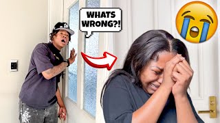 CRYING WITH THE DOOR LOCKED PRANK [upl. by Latsyk63]