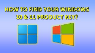 FIND YOUR WINDOWS PRODUCT KEY IN 2 MINUTES Windows 1011 [upl. by Zeni]