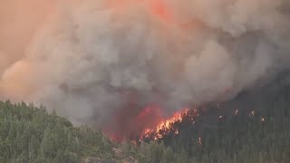 Park Fire Update The latest on the 350000 acre blaze in Northern California [upl. by Cynar760]