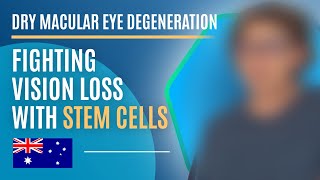 15 Years with Macular Degeneration How Stem Cells Changed A Patients Life [upl. by Ahseetal]