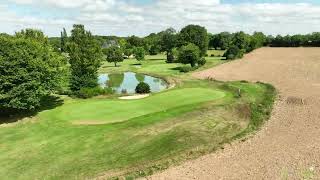 Golf de la Vallade  drone aerial video  overview [upl. by Yelsek]