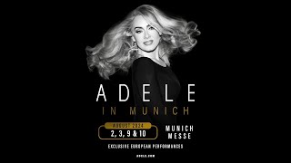 Adele announces random Munich residency [upl. by Fadil593]