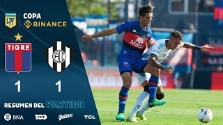 CopaBinance  Fecha 2  resumen de Tigre  Central Córdoba [upl. by Elfstan]