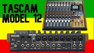 TASCAM Model 12 is a Powerful Production Workstation Audio Overview [upl. by Laerol]