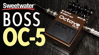 BOSS OC5 Octave Pedal Demo [upl. by Senecal]