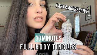 ASMR Tingles with the Acupuncture Doll  Fast amp Aggressive Scratch Tapping [upl. by Tnattirb]