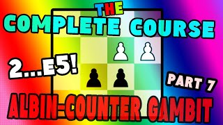 ALBIN COUNTER GAMBIT  The COMPLETE COURSE Part 710 3 cxd5 Qxd5 Variation Queens Gambit [upl. by Ahsed]