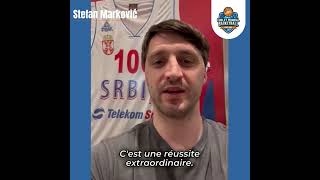 40 ans du Cholet Mondial Basketball  Stefan Marković [upl. by Jeavons]