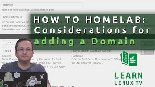 How to Homelab Considerations for adding a Domain to your Gear [upl. by Wittie]