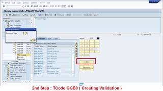 SAP ABAP FI Validation [upl. by Htrahddis]