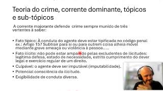 Teoria do crime PCSP [upl. by Bautram537]