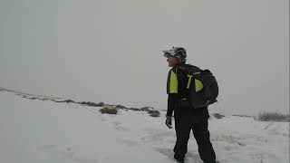 Da PorlezzaComo al Rifugio Garzirolaprima neve [upl. by Gladdie]