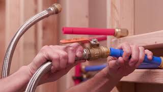 How To Install a Water Heater with SharkBite [upl. by Harbison]