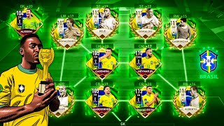 Brazil  Best Special Iconic Squad Builder Pele O Rei  FIFA Mobile [upl. by Lemar370]