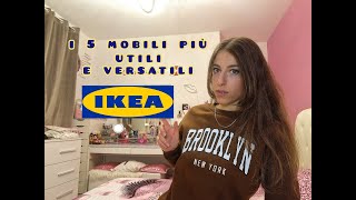 I 5 MOBILI PIÙ UTILI E VERSATILI DI IKEA [upl. by Ssej]