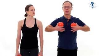 Franklin Method Liberate your ribcage for a happier spine with the use of balls [upl. by Pennington311]