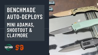 Benchmade Auto Deploy Knives Sportsmans Guide at SHOT Show 2024 [upl. by Sierra]