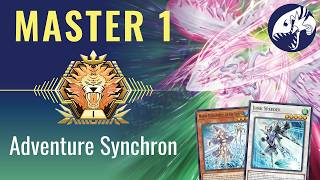 MASTER 1 – Adventure Synchron Still Best Synchro Deck  Master Duel [upl. by Benildas]