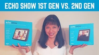 Echo Show SHOWDOWN 1st Gen vs 2nd Gen Alexa [upl. by Tanhya]