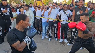 Houston Tx Street Boxing Gets Real SOUTHSIDE 2024 DownSouth LilEllisTv [upl. by Lynnelle]