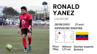 Ronald Yanez  Giocatore Venezuelano  Difensore Sinistra  Highlights [upl. by Aimas818]