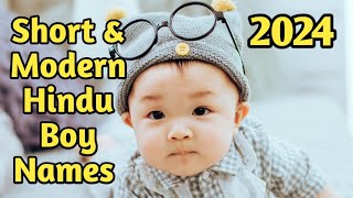 Baby Boy Names 2024Short amp Modern Names 2024Trending Names kindergarden4176 [upl. by Dine]