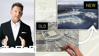 Airport Expert Creates the Ideal Layout for LaGuardia Airport New York  WIRED [upl. by Ayotas]