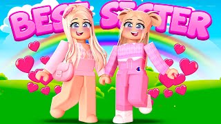 MY SISTER IS MY BEST FRIEND IN ROBLOX BROOKHAVEN [upl. by Sorcim]