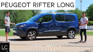 PEUGEOT RIFTER LONG  Review en español  LoadingCars [upl. by Veno]