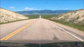 Across the Big Hole Valley Montana Lost Trail Pass to Bannack 63012 [upl. by Juta121]