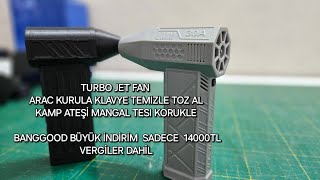 Fırçasız Motorlu Turbo JET Fan ARAC KURULAMAK HİÇ BUKADAR KOLAY OLMAMIŞTI [upl. by Omik]