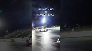 2023 Corvette Z06 vs Porsche GT3RS in 14 Mile Drag Race at Orlando Speed World c8z06 [upl. by Guthrie141]