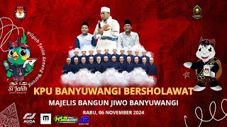 KPU BERSHOLAWAT BERSAMA MAJELIS BANGONJIWO BANYUWANGI  LAP PANJI ULUNG KEDUNGWUNGU TEGALDLIMO [upl. by Akinam]