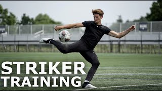 Full Individual STRIKER Training Session  Improve Your Finishing [upl. by Enovahs]