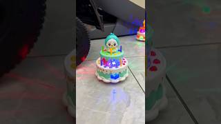 Glowing Birthday Mini Cake 🎂 Happy Birthday Cake toy Children Birthday Gift minicake [upl. by Adao]