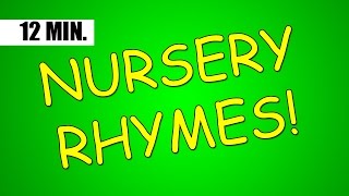 12 minutes of the BEST Nursery Rhymes from Jack Hartmann [upl. by Aimaj771]